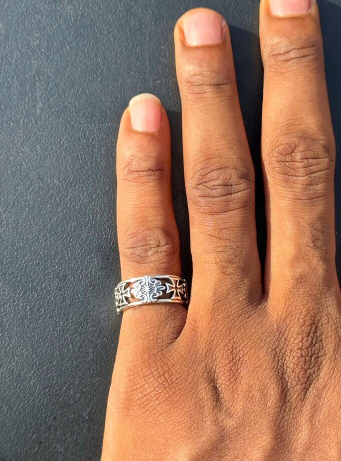 Gothic Adjustable Ring - Kris Kross